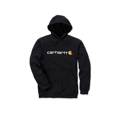Carhartt 100074 Signature Logo Sweatshirt - Original Fit - Black - L