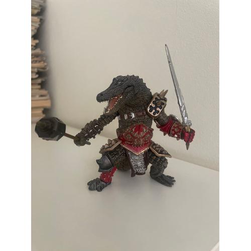 Figurine Papo Guerrier Crocodile 