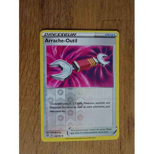 Carte Pokemon Arrache-Outil Brillante 168/192 Clash Des Rebelles Eb02
