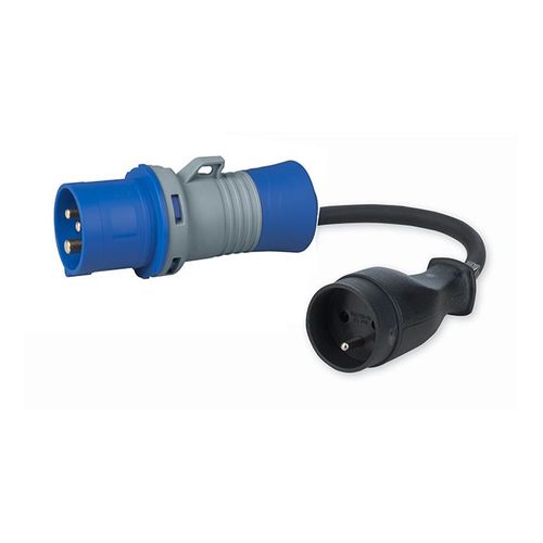 ADAPTATEUR 0.3M H07RNF 3X1.5 FICHE INDUS 2P+T/PRISE 2P+T