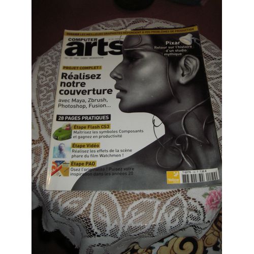 Arts Computer N°120, Mars 2019, - Projet Complet! Réalisez Notre Couverture Avec Maya, Zbrush,