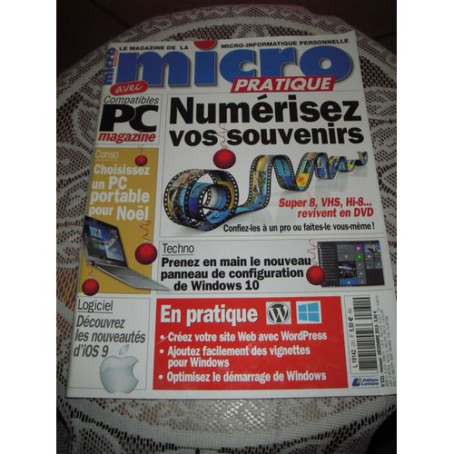 Micro Pratique N° 231, Décembre 2015, Le Magazine De La Micro-Informatique Personnelle. - Numérisez