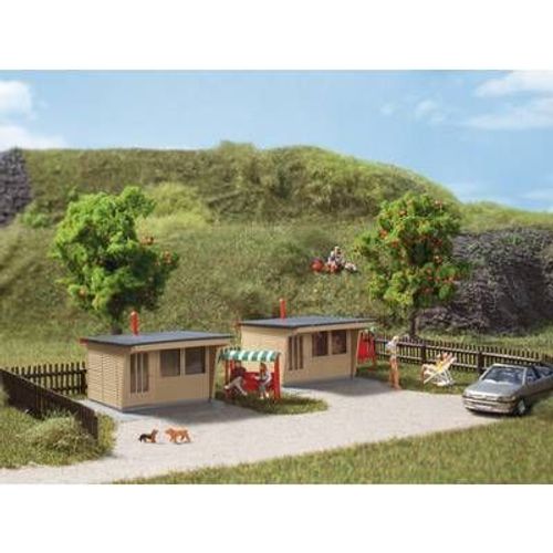 Lot De 2 Bungalows H0 Auhagen 12339 1 Set-Auhagen