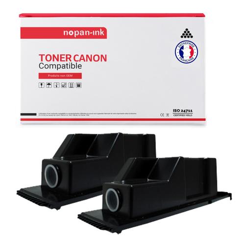 NOPAN-INK - Toner x 2 CEXV3 (6647A002) C-EXV3 Noir Compatible pour Canon imageRUNNER 2200 2800 3300 Canon IR 2200 2800 3300.
