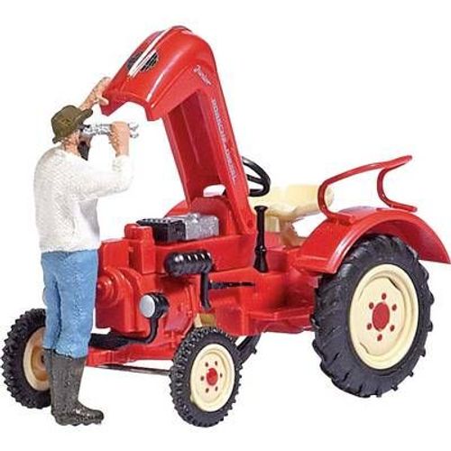 Busch 7882 H0 Porsche Réparation Du Tracteur-Busch