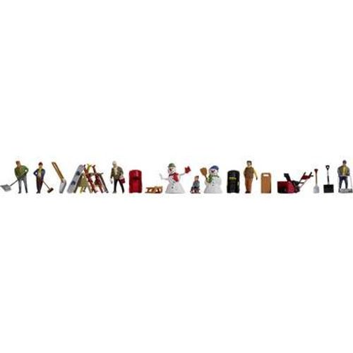 Figurines H0 Jour Dhiver Noch 0016220 1 Set-Noch