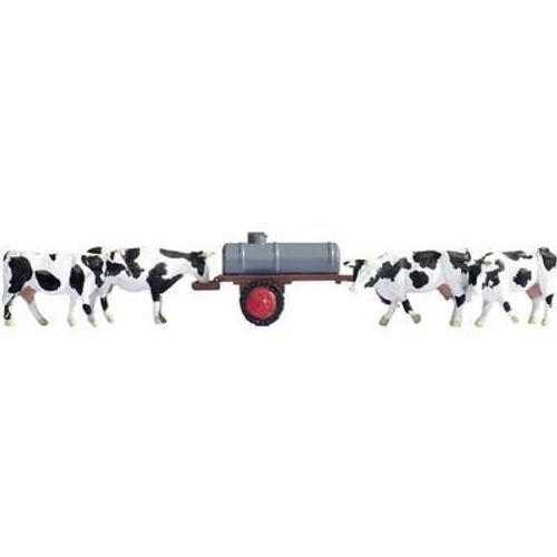 4 Figurines De Vaches Laitières Noch 16658 H0-Noch