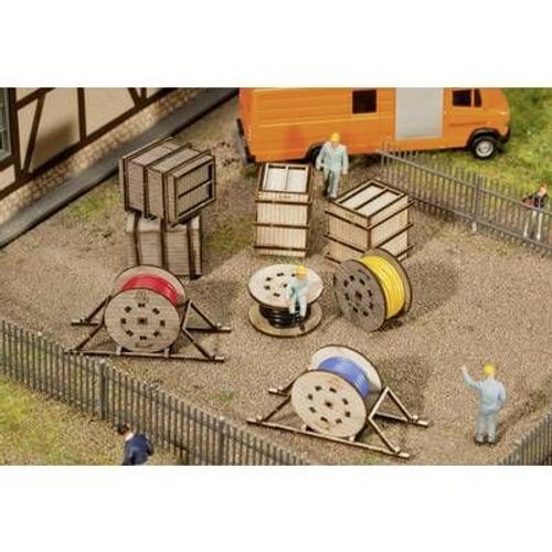 Caisses De Transport, Enrouleurs Faller 180617 H0-Faller