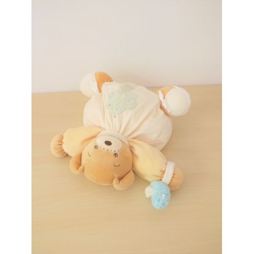 Doudou Ours Arbre Oiseau Bleu Kaloo