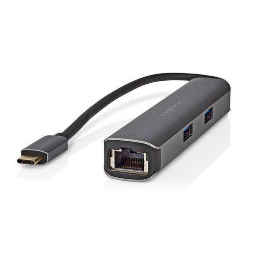 Nedis Usb Multi-port-adapter Usb 3.2 Gen1 5-in-1 - Usb-c? Stecker, Hd