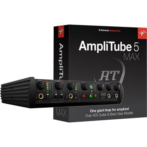 IK Multimedia Axe I/O avec bundle Amplitube 5 MAX