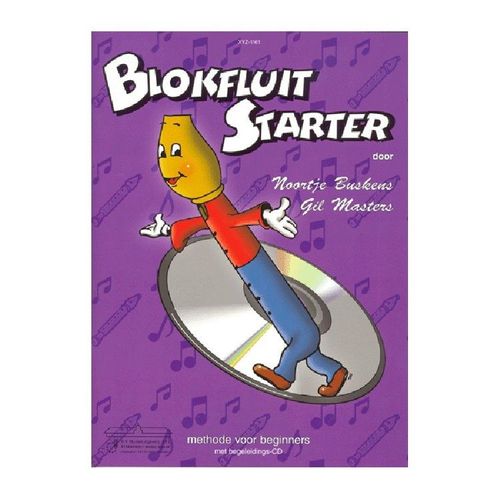 Emc Blokfluit Starter 1 + Cd - Noortje Buskens, Gil Masters (Néerlandais)