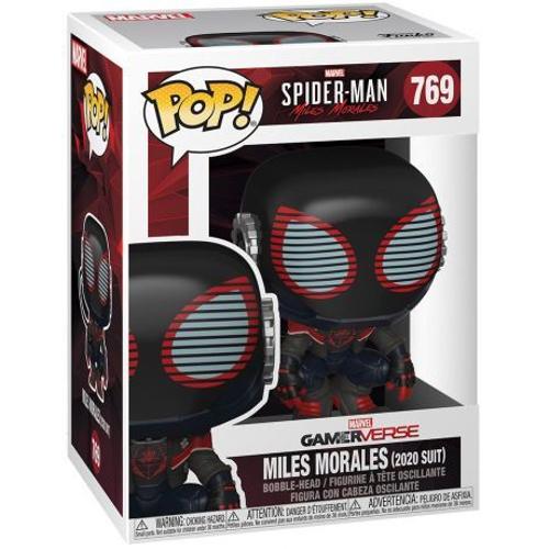 Figurine Funko Pop - Marvel's Spider-Man: Miles Morales N°769 - Miles Morales 2020 Costume (50154)