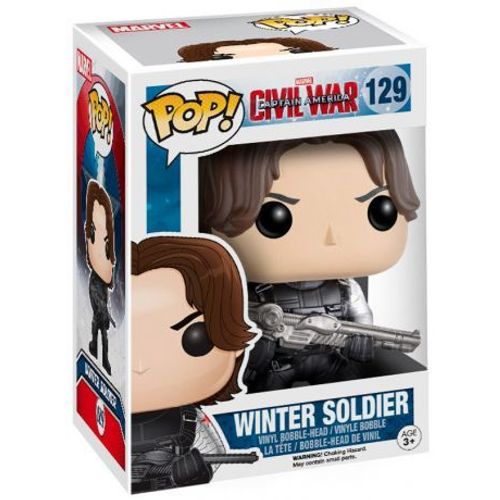 Figurine Pop - Civil War - Winter Soldier - Funko Pop