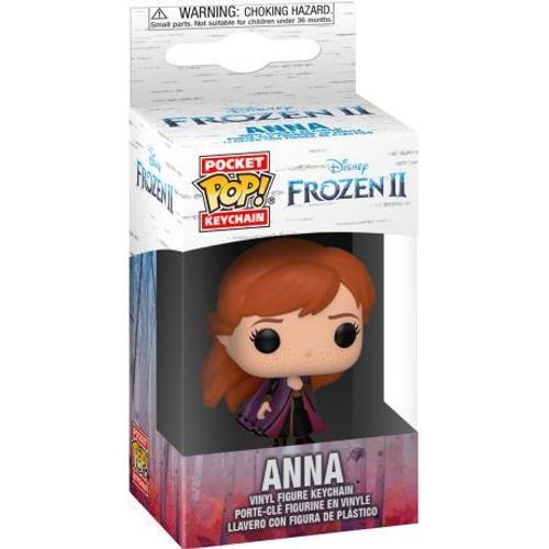 La Reine Des Neiges 2 - Porte-Clés Pocket Pop! Vinyl Anna 4 Cm