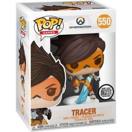 Figurine Overwatch - Tracer With Gun Pop 10cm