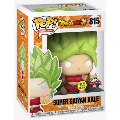 Figurine Funko Pop - Dragon Ball N°815 - Super Saiyan Kale - Brillant Dans Le Noir (Dbs) (48577)