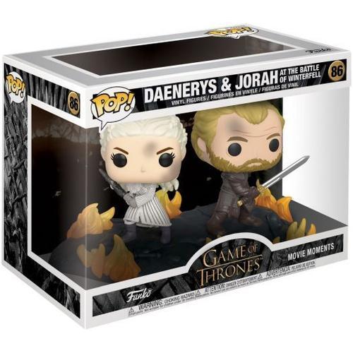 Figurine Game Of Thrones - Daenerys & Jorah Movie Moments Pop 15cm