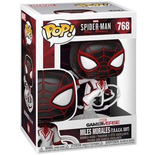 Figurine Funko Pop - Marvel's Spider-Man: Miles Morales N°768 - Miles Morales Tenue T.R.A.C.K (50153)