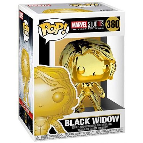 Figurine Pop - Marvel - Black Widow Gold - Funko Pop