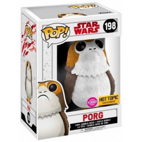 Funko Pop Star Wars The Last Jedi Porg 198 (Flocked)