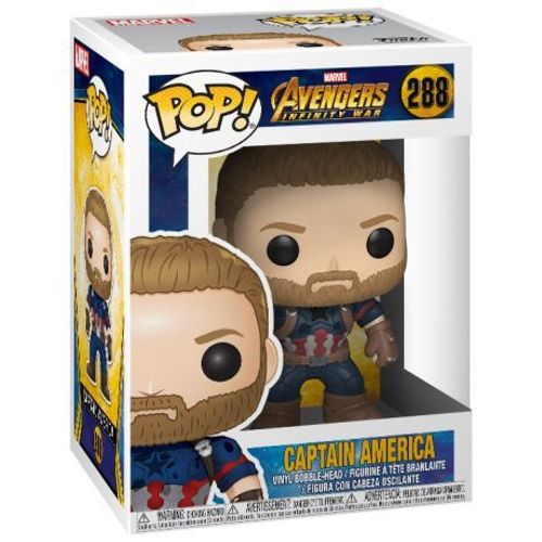 Figurine Pop - Marvel Avengers Infinity War - Captain America - Funko Pop