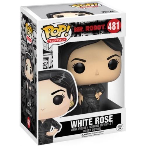 Mr. Robot Pop! Tv Vinyl Figurine White Rose 9 Cm