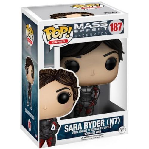 Mass Effect Andromeda Figurine Pop! Games Vinyl Sarah Ryder (N7) 9 Cm