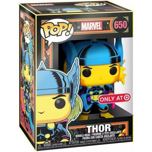 Figurine Funko Pop - Thor - Marvel: Black Light (650) - Pop Movies - Exclusive - Fu48847