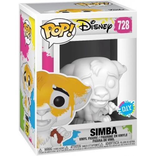 Figurine Funko Pop - Le Roi Lion [Disney] N°728 - Simba (D.I.Y) (43685)