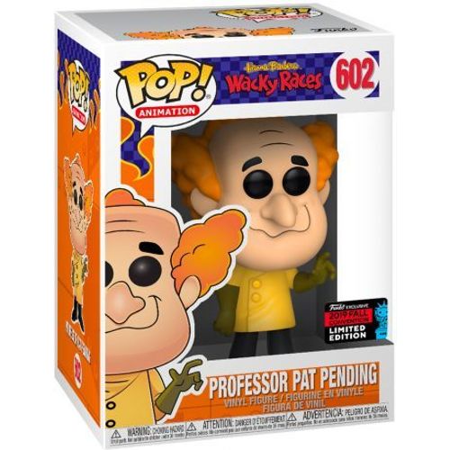 Figurine Funko Pop - Hanna-Barbera N°602 - Professor Pat Pending (Les Fous Du Volant) (40232)