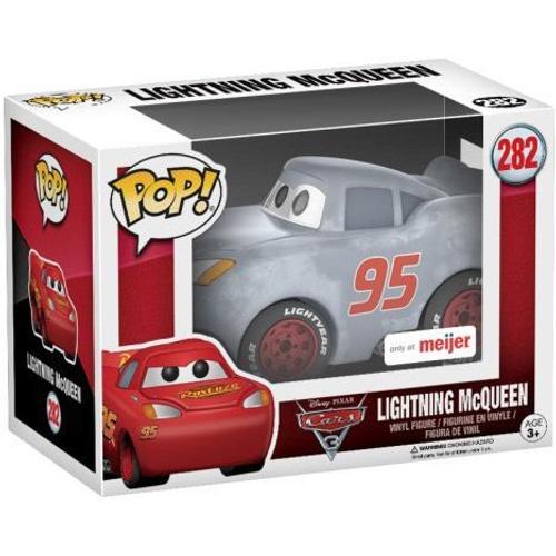Figurine Pop - Cars 3 - Flash Mcqueen Grey - Funko Pop