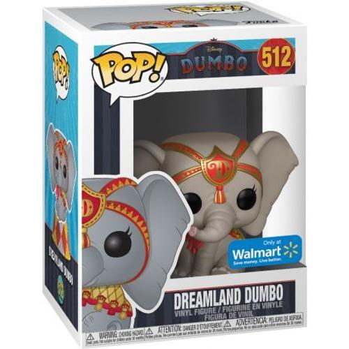 Figurine Funko Pop - Dumbo 2019 [Disney] N°512 - Dreamland Dumbo Avec Costume Rouge (34218)