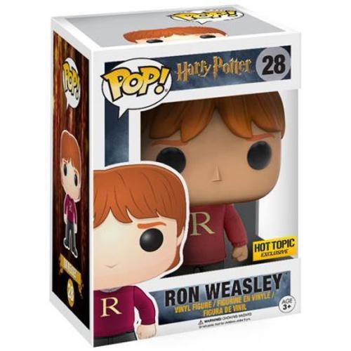 Figurine Pop - Harry Potter - Ron Weasley Sweater - Funko Pop