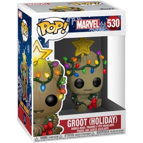 Marvel - Bobble Head Pop N° 530 - Holiday - Groot