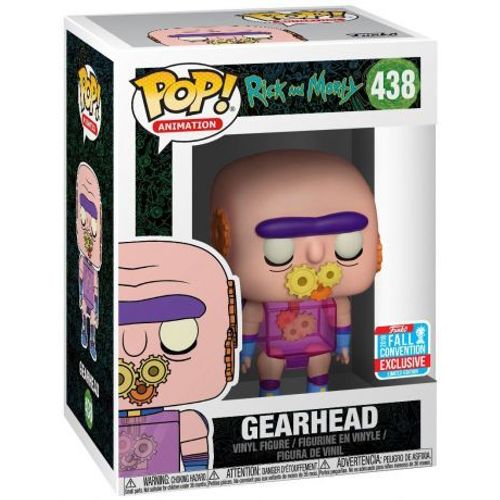 Figurine Funko Pop - Rick Et Morty N°438 - Gearhead (34840)