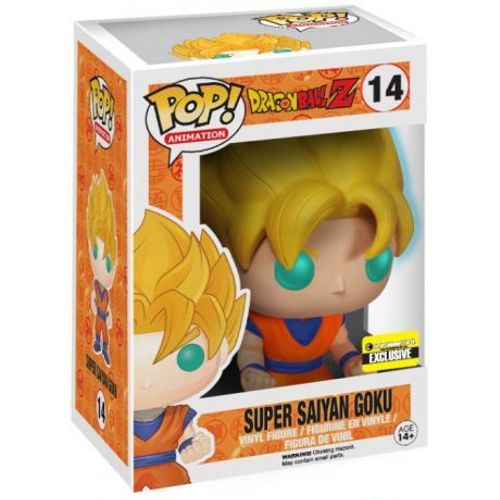 Figurine Pop - Dragon Ball Z - Goku Super Saiyan (Glow In The Dark) - Funko Pop