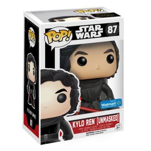 Star Wars Episode Vii Pop! Vinyl Bobble Head Kylo Ren (Unmasked) 9 Cm