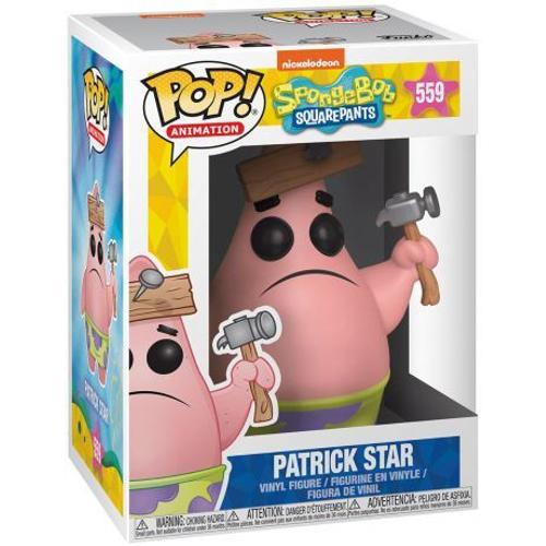 Figurine Bob L'eponge - Patrick Star With Board Pop 10cm