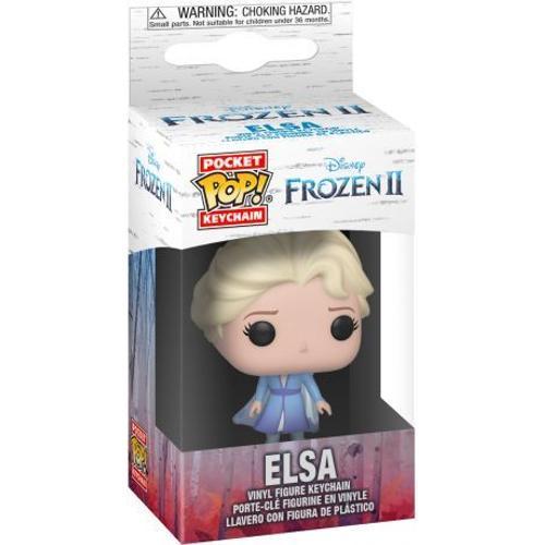 La Reine Des Neiges 2 - Porte-Clés Pocket Pop! Elsa 4 Cm