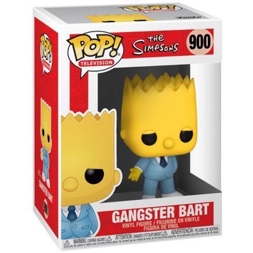 Figurine Funko Pop - Les Simpson N°900 - Bart Mafia (52947)