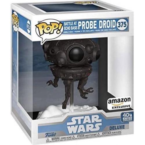 Figurine Funko Pop - Star Wars 5 : L'empire Contre-Attaque N°375 - Bataille À La Base Echo : Probe Droid - 15 Cm (46682)