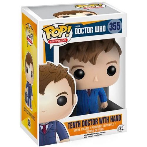 Figurine Pop - Doctor Who - 10ème Docteur With Hand - Funko Pop