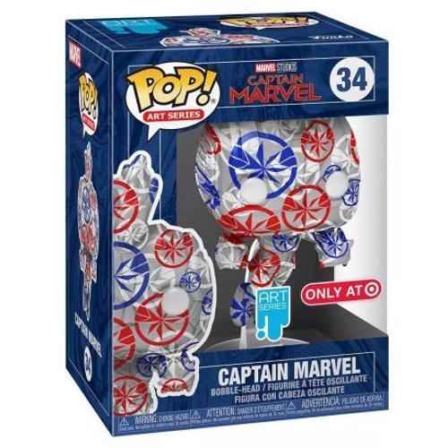 Figurine Funko Pop - Captain Marvel [Marvel] N°34 - Captain Marvel (56154)