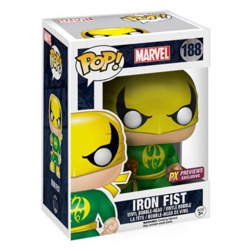 Figurine Pop - Marvel The Defenders - Iron Fist Classic Suit - Funko Pop