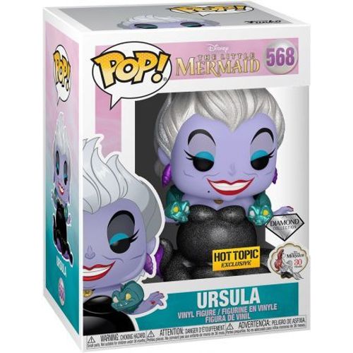 Figurine Funko Pop - La Petite Sirène [Disney] N°568 - Ursula - Pailleté (47605)