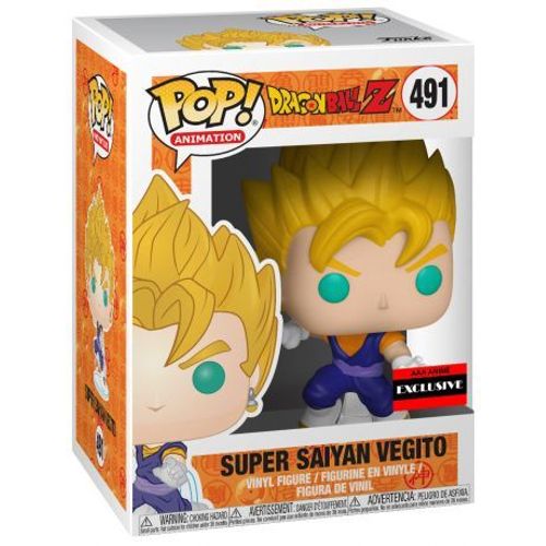 Figurine Dragon Ball Z - Super Saiyan Vegito Exclusive Pop 10cm