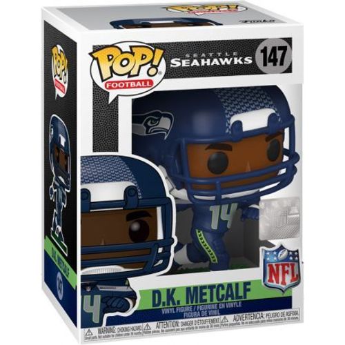 Nfl Pop! Sports Figurine Vinyle D.K. Metcalf (Seattle Seahawks) 9 Cm -  Funko Fk50977