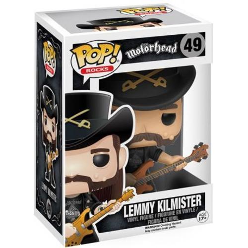 Figurine Pop - Metallica - Lemmy Kilmister Musique Rock Motorhead - Funko Pop