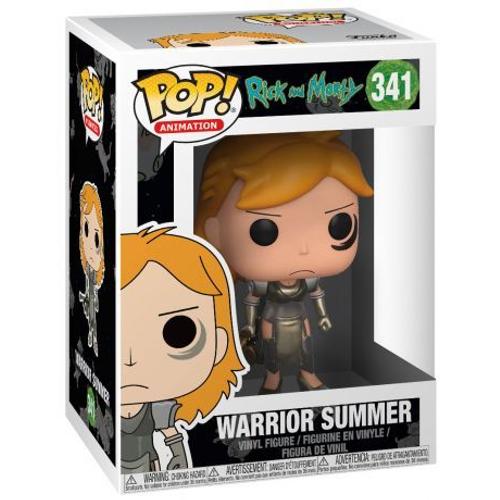 Figurine Pop - Rick Et Morty - Warrior Summer - Funko Pop